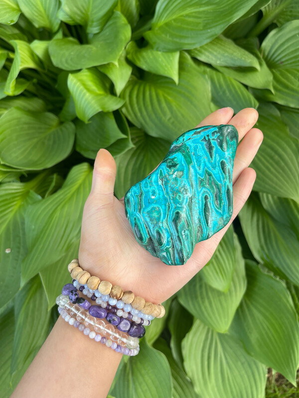 Chrysocolla & Malachite Specimen