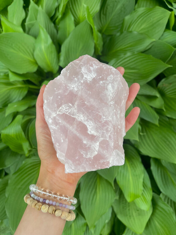 Large Rose Quartz Raw Chunk