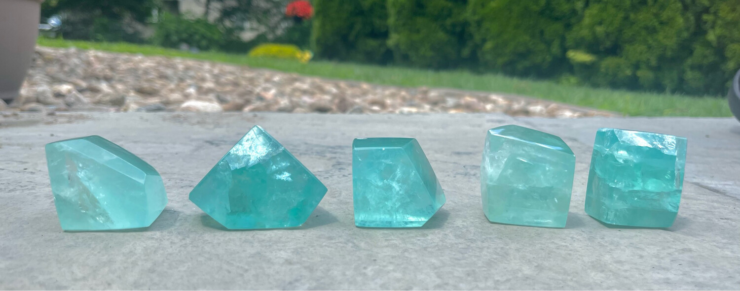Juicy Green Fluorite FreeForm