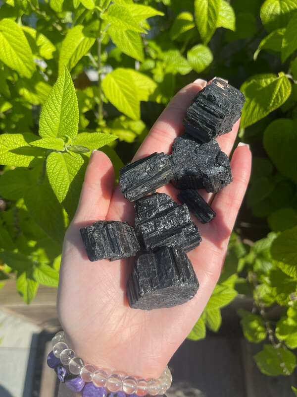 Raw Black Tourmaline