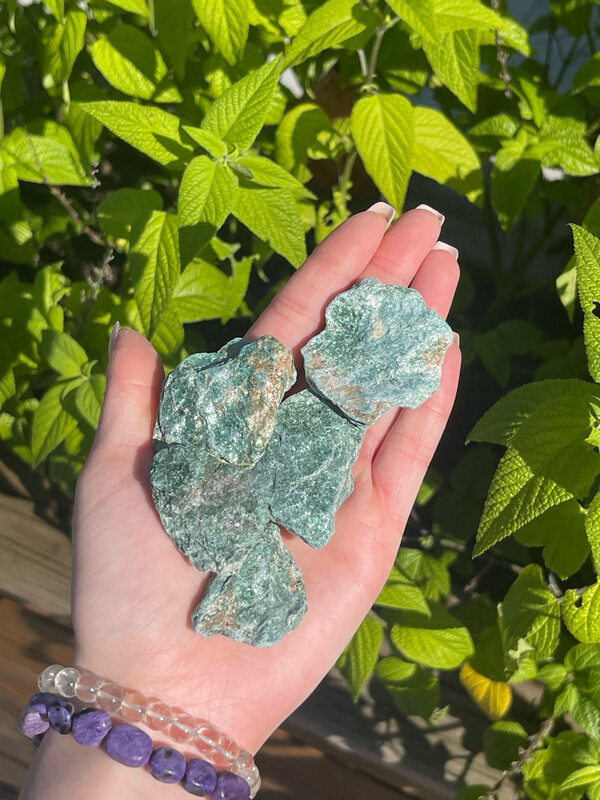 Raw Fuchsite
