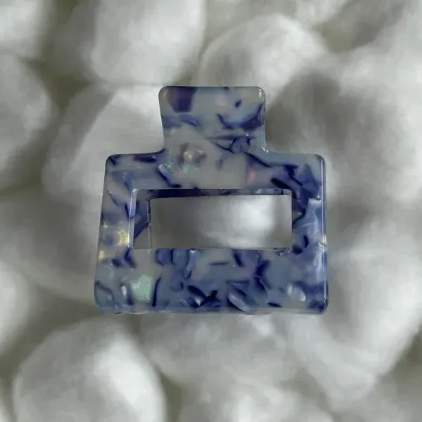 Haarklammer Blue Wave