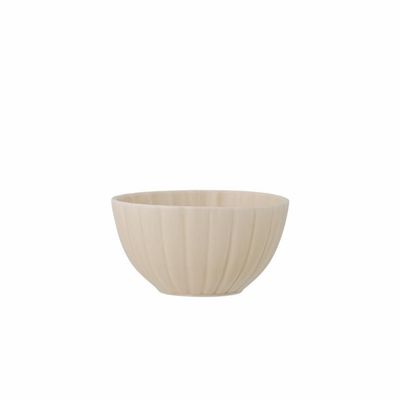Bloomingville Latina Schale, Natur, Steingut Bloomingville Latina Schale, Natur, Steingut