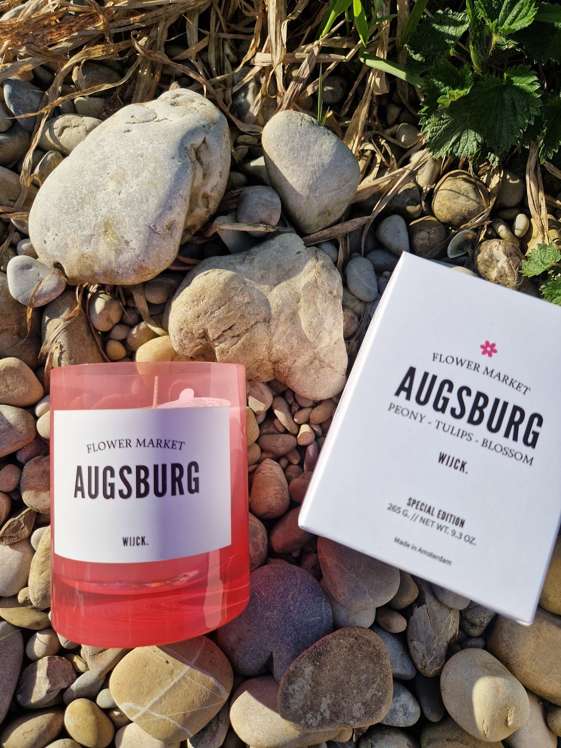 Augsburg Kerze - Flower Market (Pink)