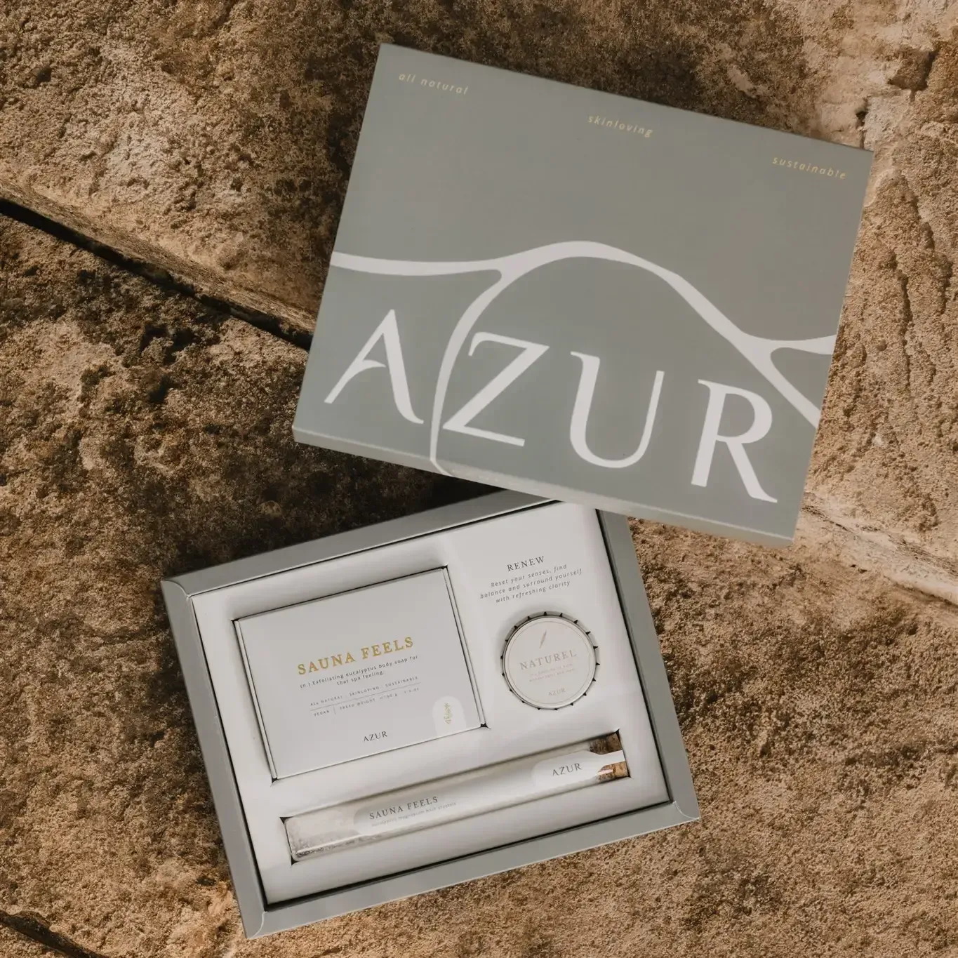 Azur Saunafeeling Geschenkset