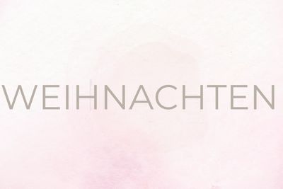 Weihnachten