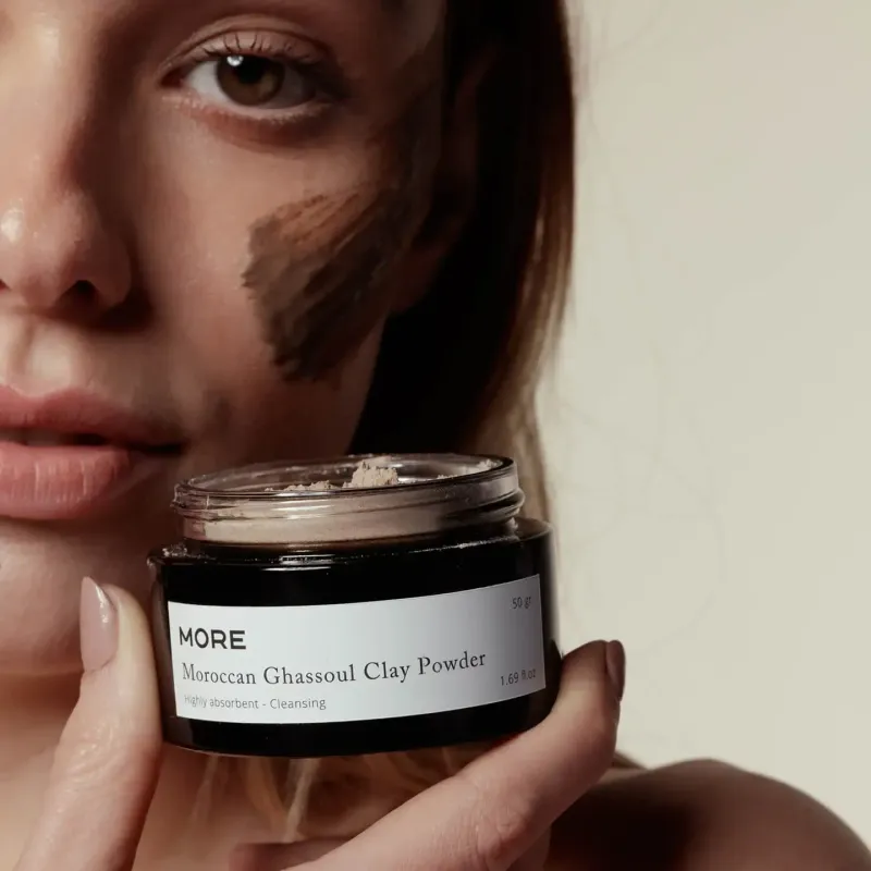 More Marokkanisches Ghassoul-Tonpulver | 100% natürlich