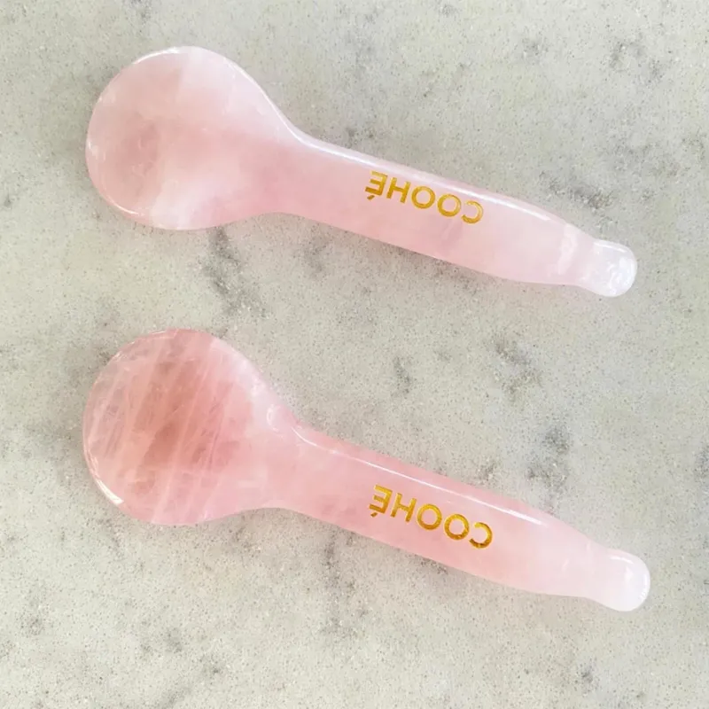 GUA SHA LÖFFEL ROSENQUARZ