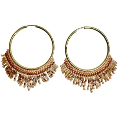 Handgemachte Rosy Ohrringe Handgemachte Rosy Ohrringe