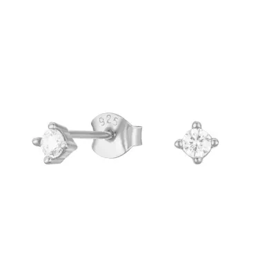 Ohrstecker Kyoto Silber