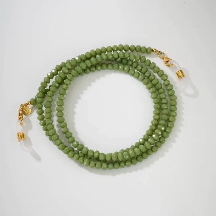 Brillenkette grün