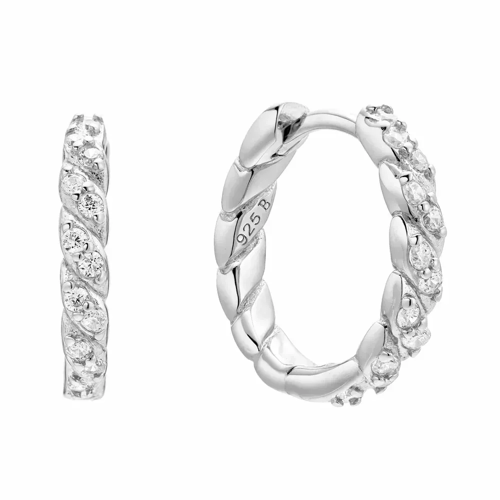 Ohrringe Cádiz Silber