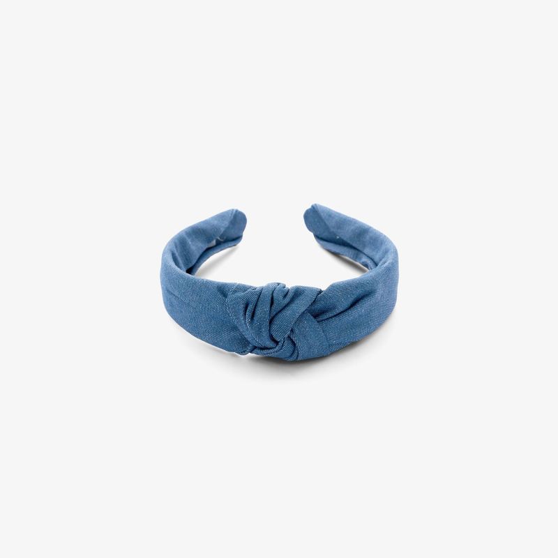 Jeans Haarreif hellblau Jeans Haarreif hellblau