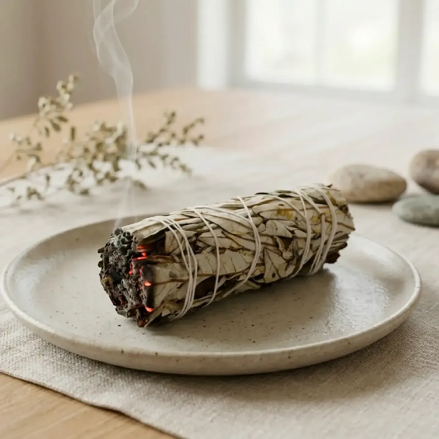 Räucherbündel weißer Salbei & Yerba Räucherbündel weißer Salbei & Yerba