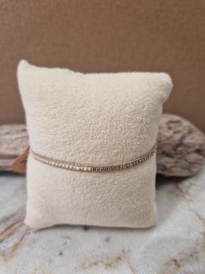 Armband rosa silber