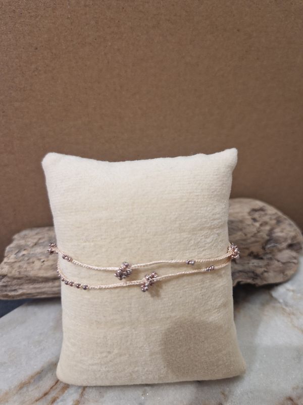 Armband rosa Blumen Armband rosa Blumen