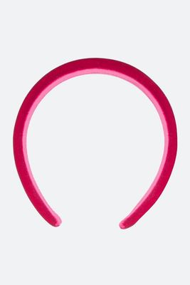 Haarreif Kala - gepolstert aus Satin pink Haarreif Kala - gepolstert aus Satin pink