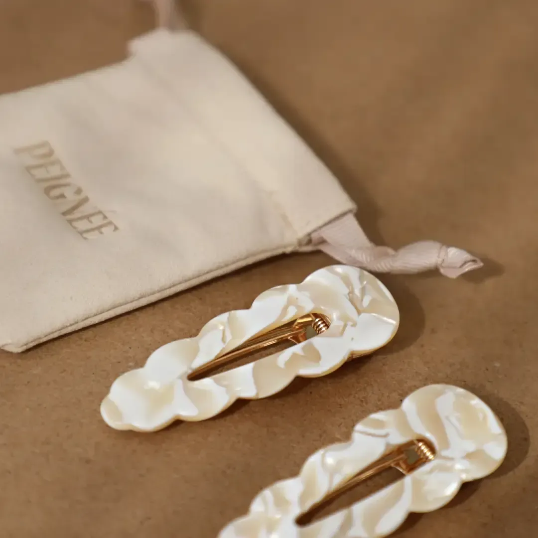 Signature-Haarspangen - Popcorn Signature-Haarspangen - Popcorn