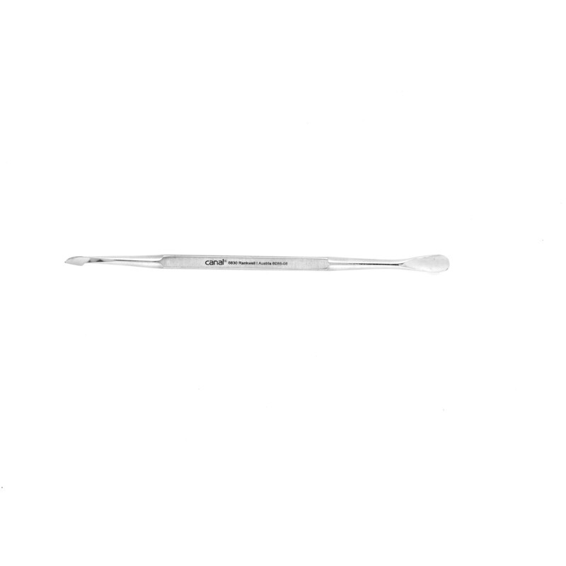 Doppelinstrument Maniküre 12cm Hautmesser Canal