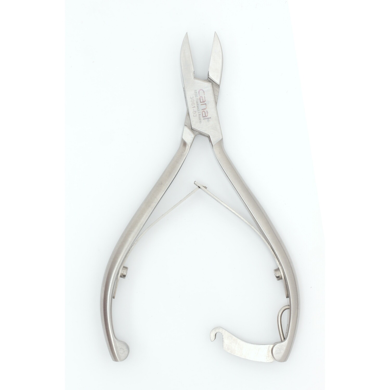 Eckenzange rund 13cm mit Verschluss Canal