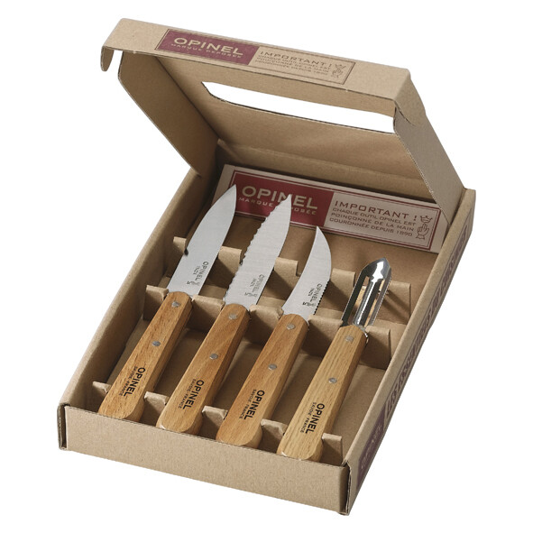 Opinel Gemüsemesser 4er Set