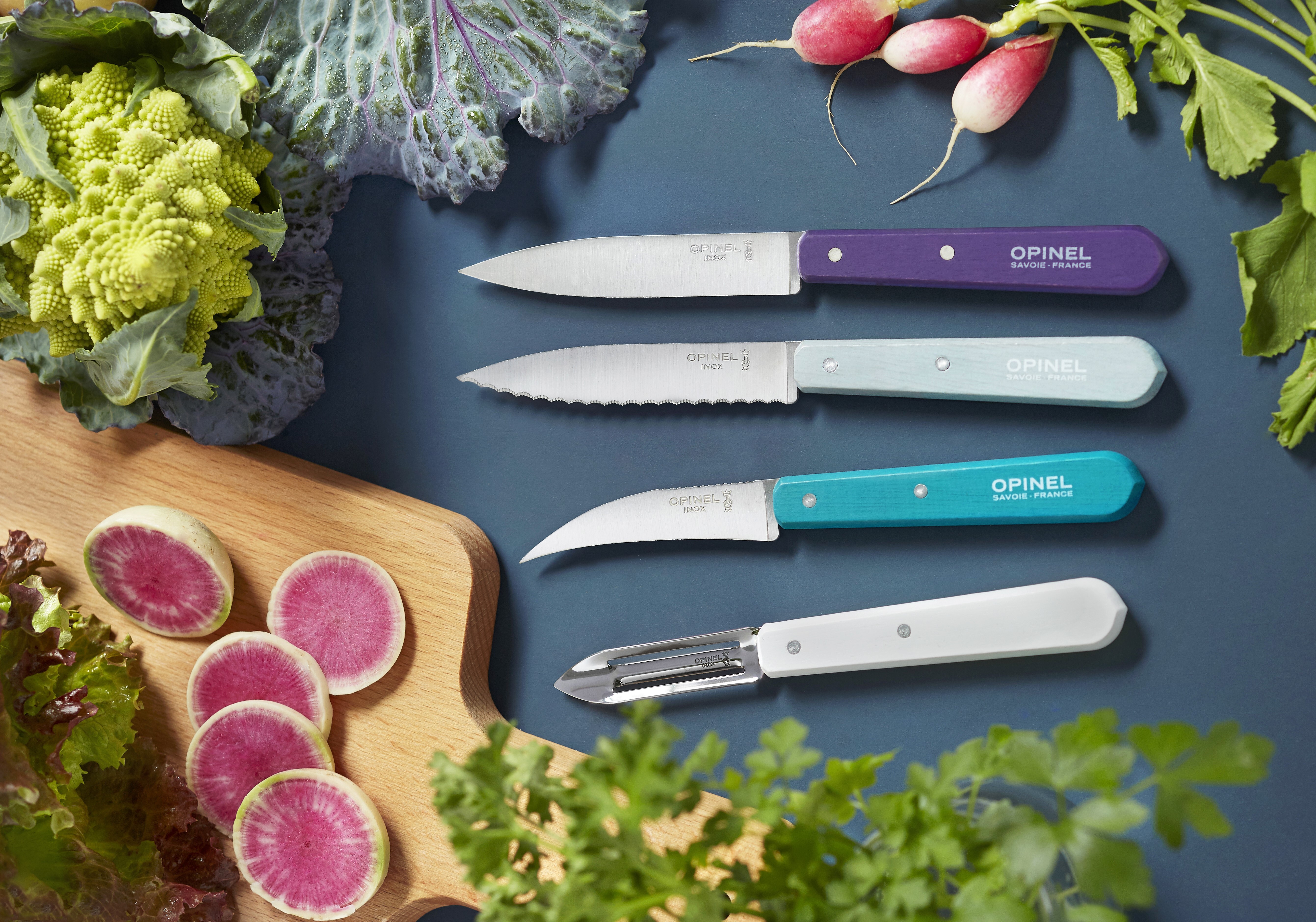 Opinel Gemüsemesser 4er Set