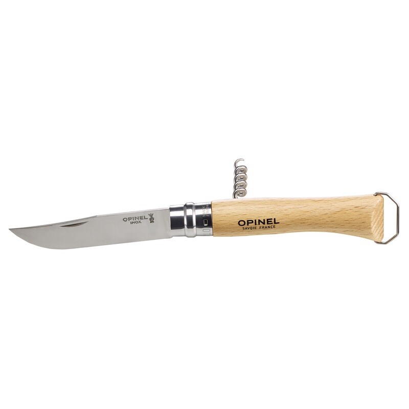 Opinel Klappkorkenzieher Messer Nr. 10 inkl. Kapselheber