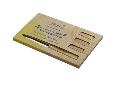 Opinel Nr. 125 Messer 4er Set bunt - versch. Farben