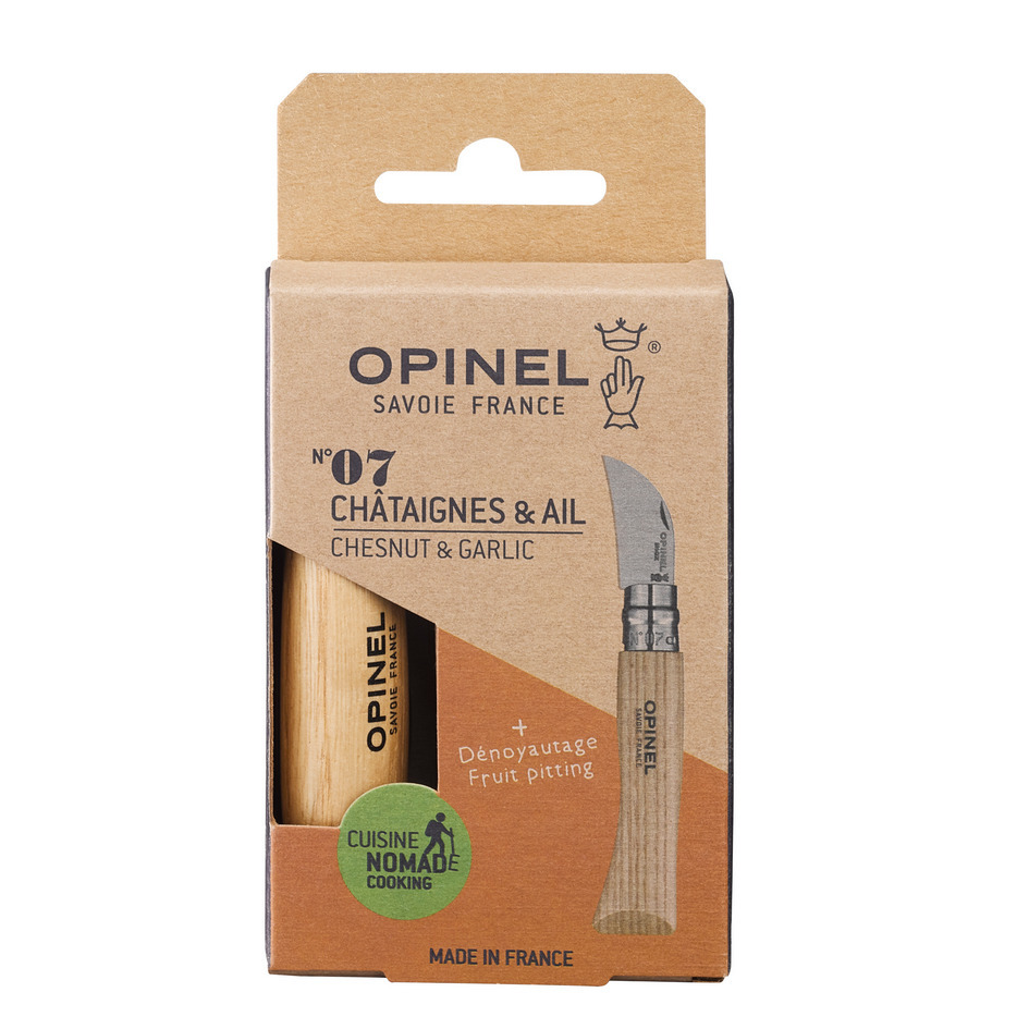 Opinel Maroni-Schälmesser Nr. 7 Kastanie