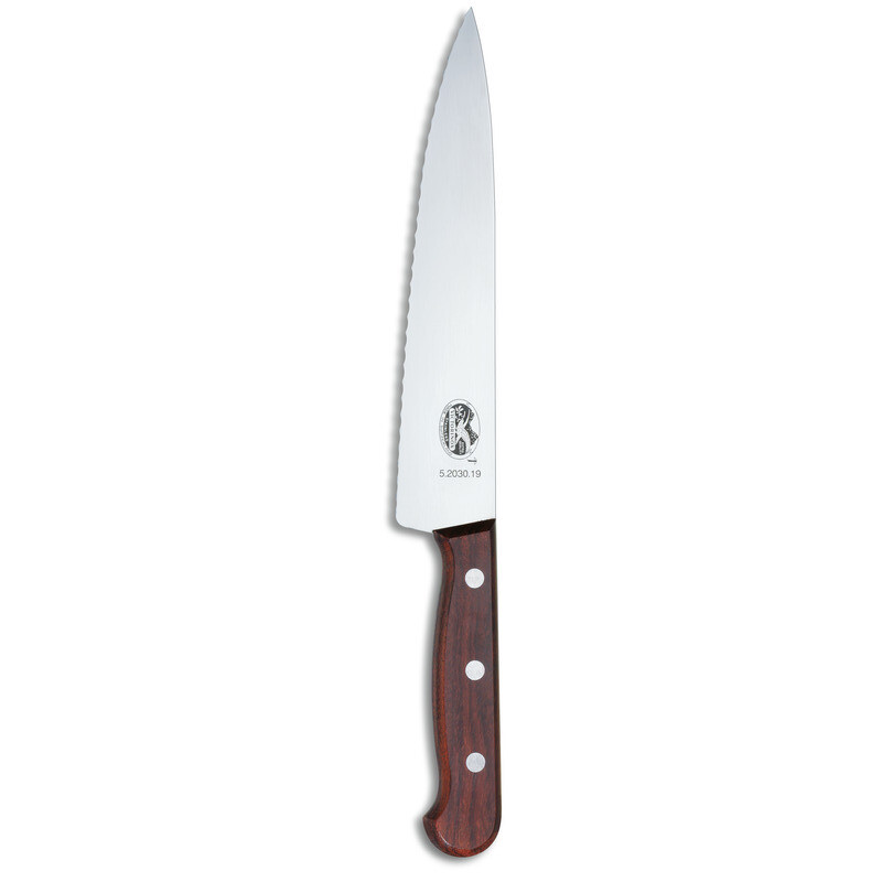 Victorinox Küchenmesser Wood 19cm Welle