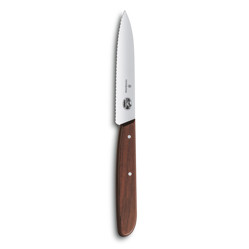 Victorinox Gemüsemesser Wood 10cm gewellt