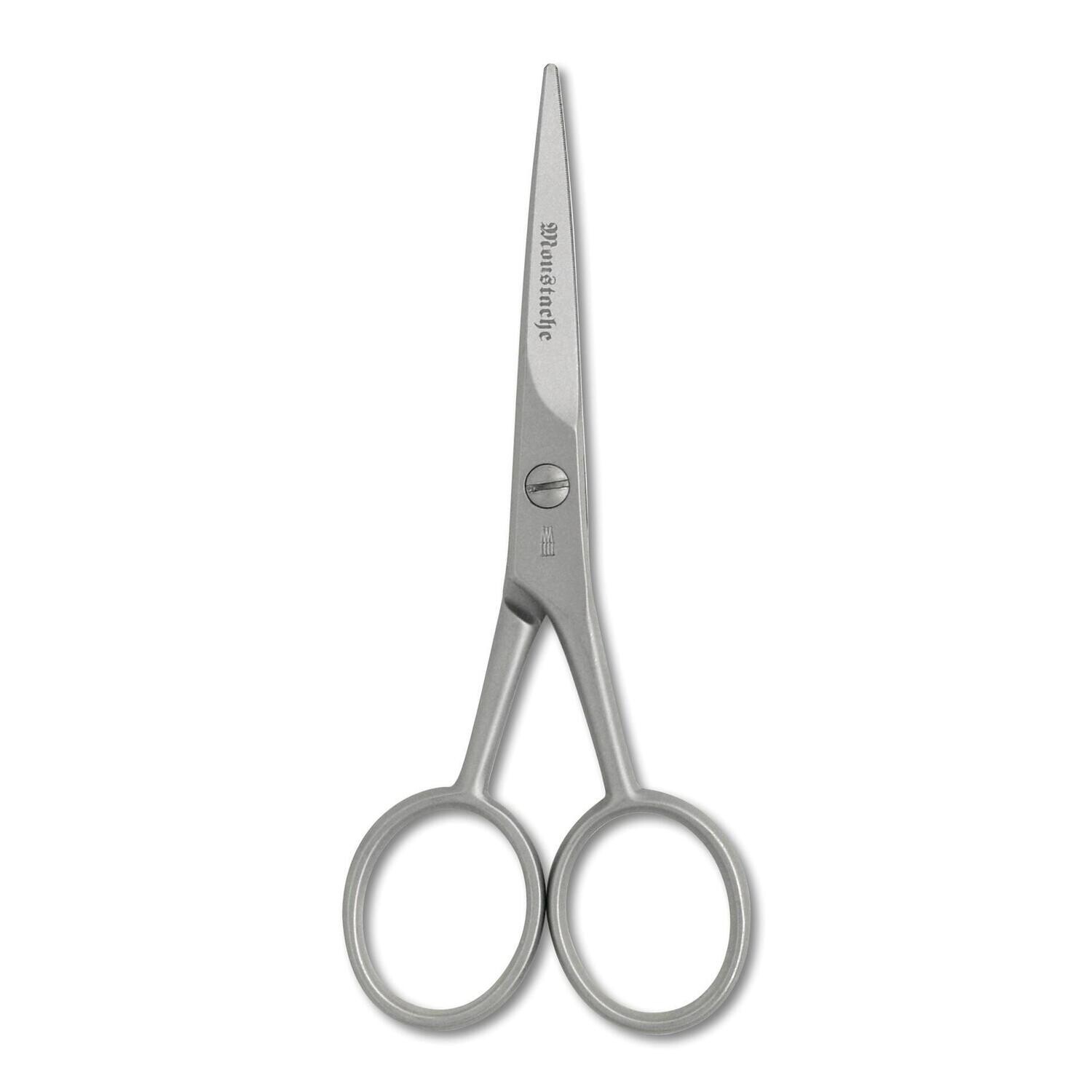 Bartschere "Moustache" mit Microzahnung rostfrei Dreiturm Solingen