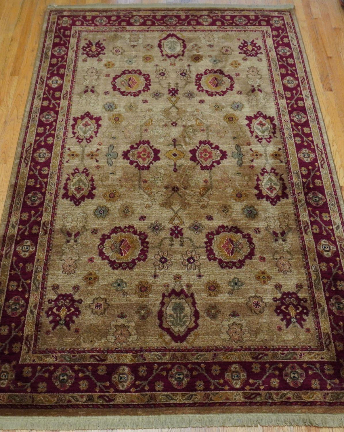 Authentic Karastan 5'9" x 9' Antique Legend Oushak 2200-203 Wool American Rug