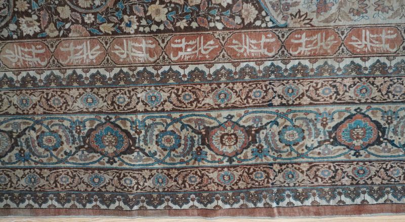 Magnificent Antique Haj Jalili Majlesi Hand Knotted Wool Palace Size Rug 14'6" x 25'