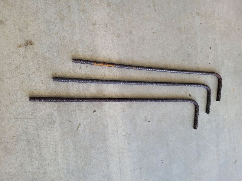 Anchor Stakes (Stakes only) Set of 3 24” Stakes