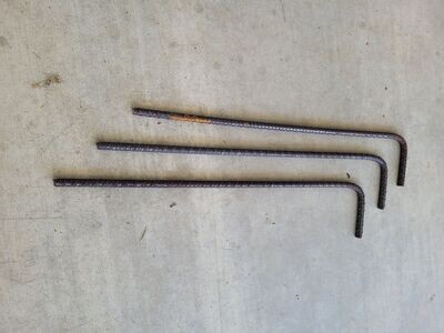 Anchor Stakes (Stakes only) Set of 3 24” Stakes