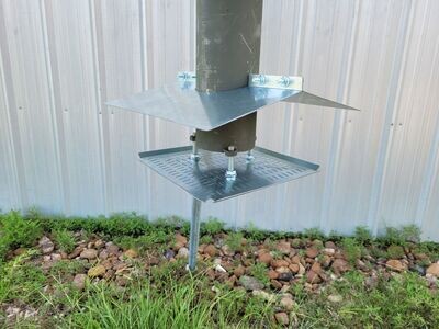 PROTEIN FEEDER Gravity Fed with Choice of Roof/Plate Guard, 2 Way, or 3 Way Spout