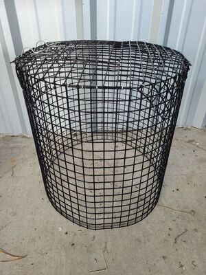 VARMINT GUARD ROUND 18” Diameter, 18” High, with 1” Squares 14 gauge(Used on 400# Feeders)