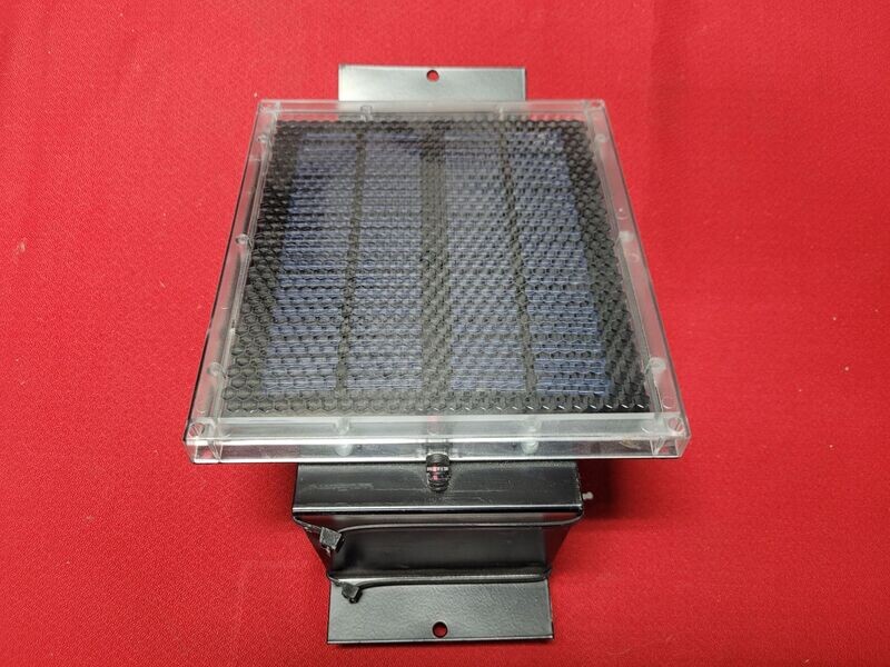SOLAR PANEL Plastic, 12 Volt, already mounted on Angle Bracket