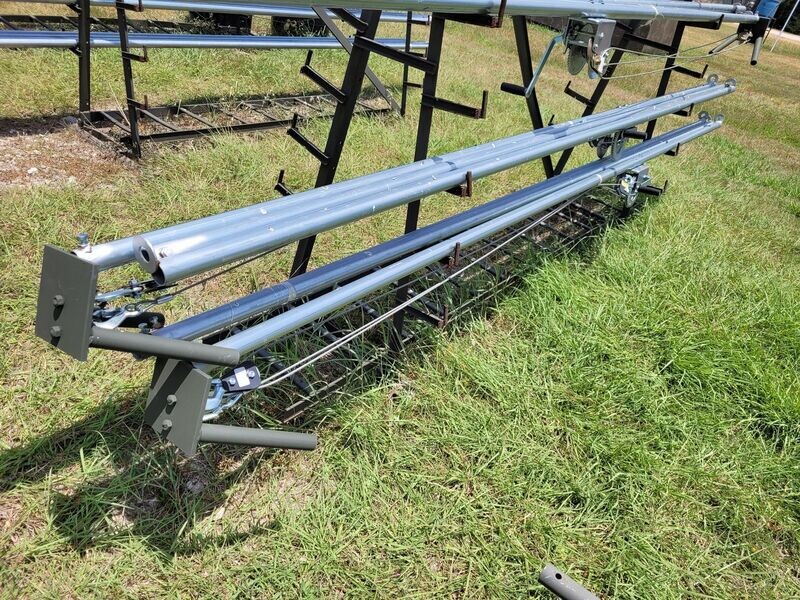 WINCH UP ASSEMBLY (Includes Legs, Top Plate, 1200# Winch, 2 Pulleys, Cable & Hanger Bar)