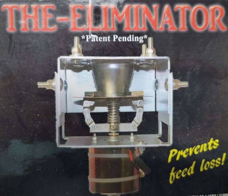Road Feeder Lower Unit with Eliminator and Heavy Duty Steel Base