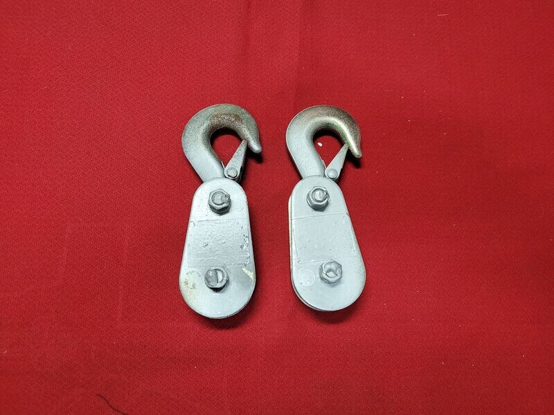 PULLEYS 1000# Rated, Set of 2