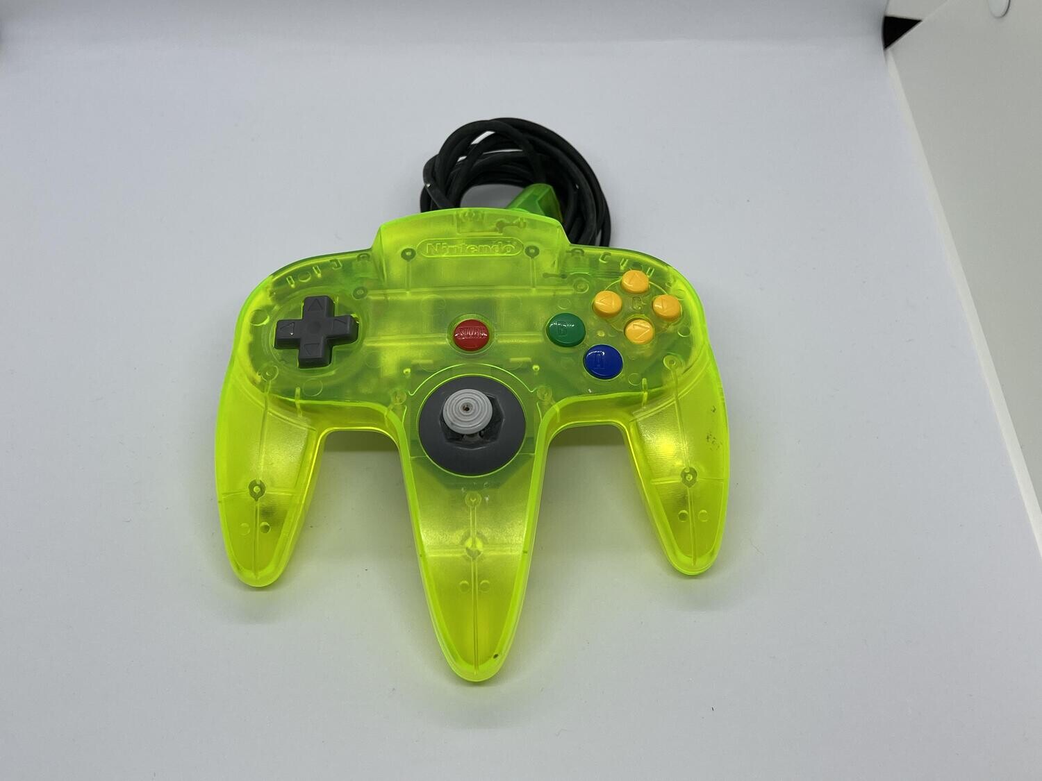 nintendo 64 lime green