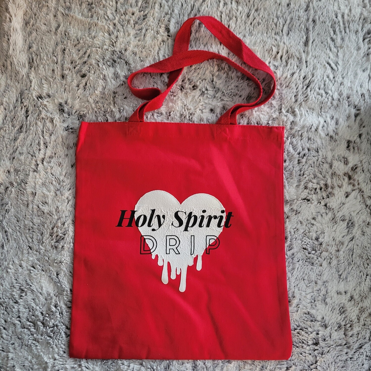holy spirit drip tote bag
