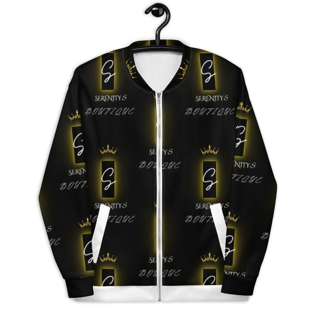 Serenitys boutique signature unisex Bomber Jacket