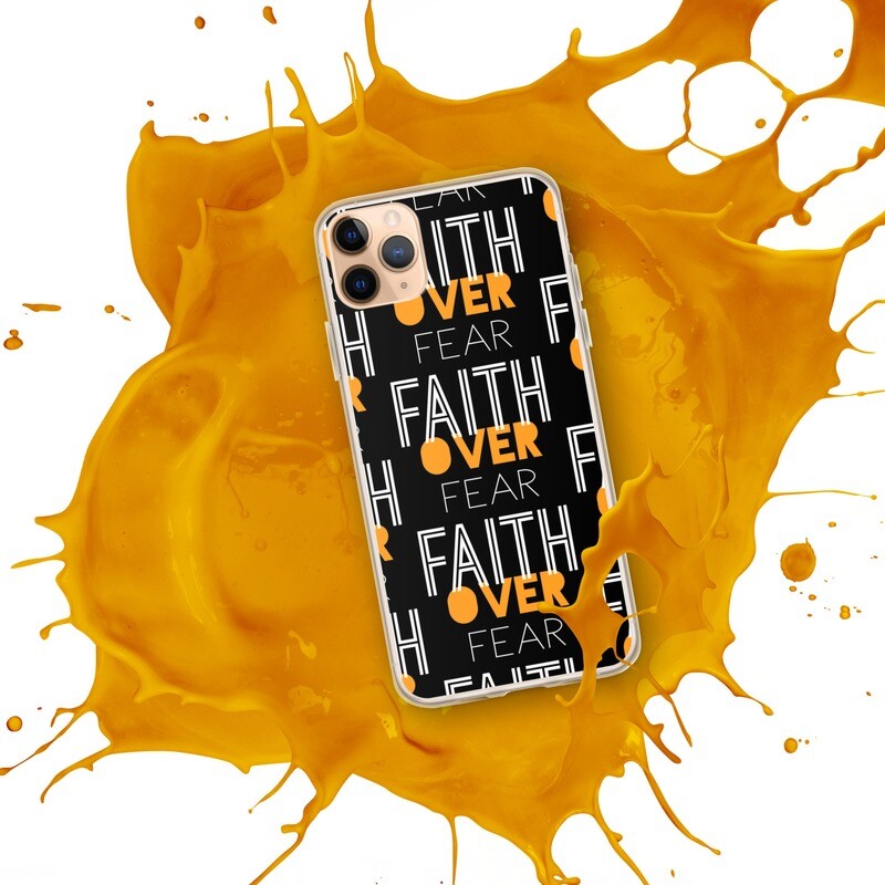 Faith over fear phone Case for iPhone®