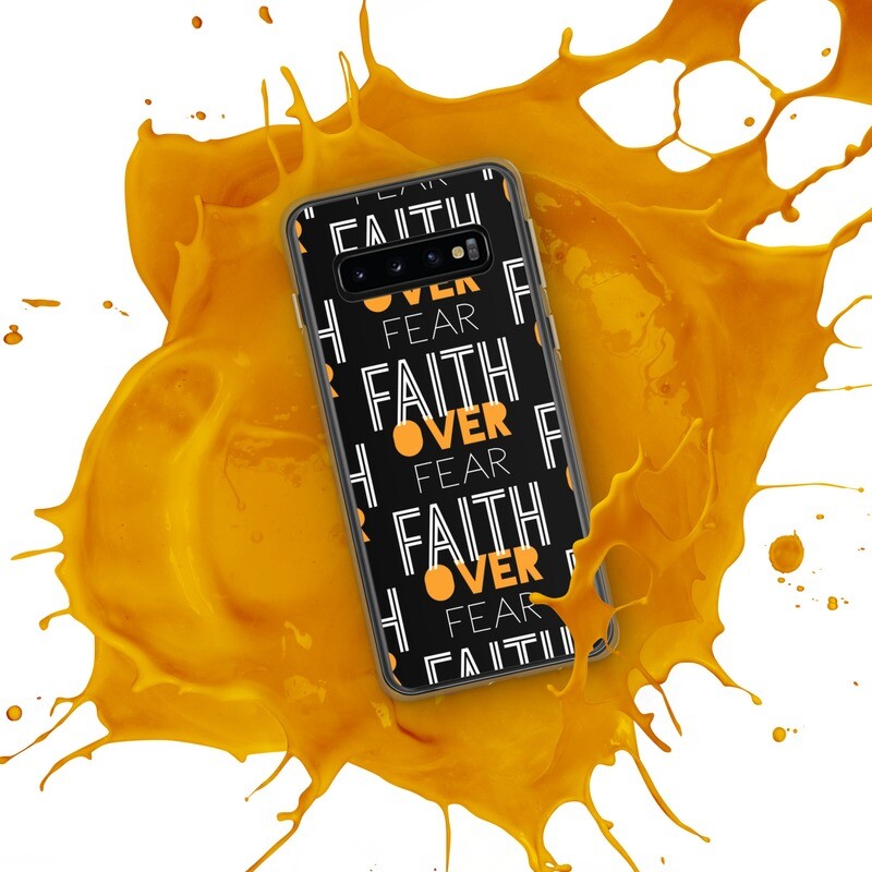 Faith over fear phone case for Samsung®
