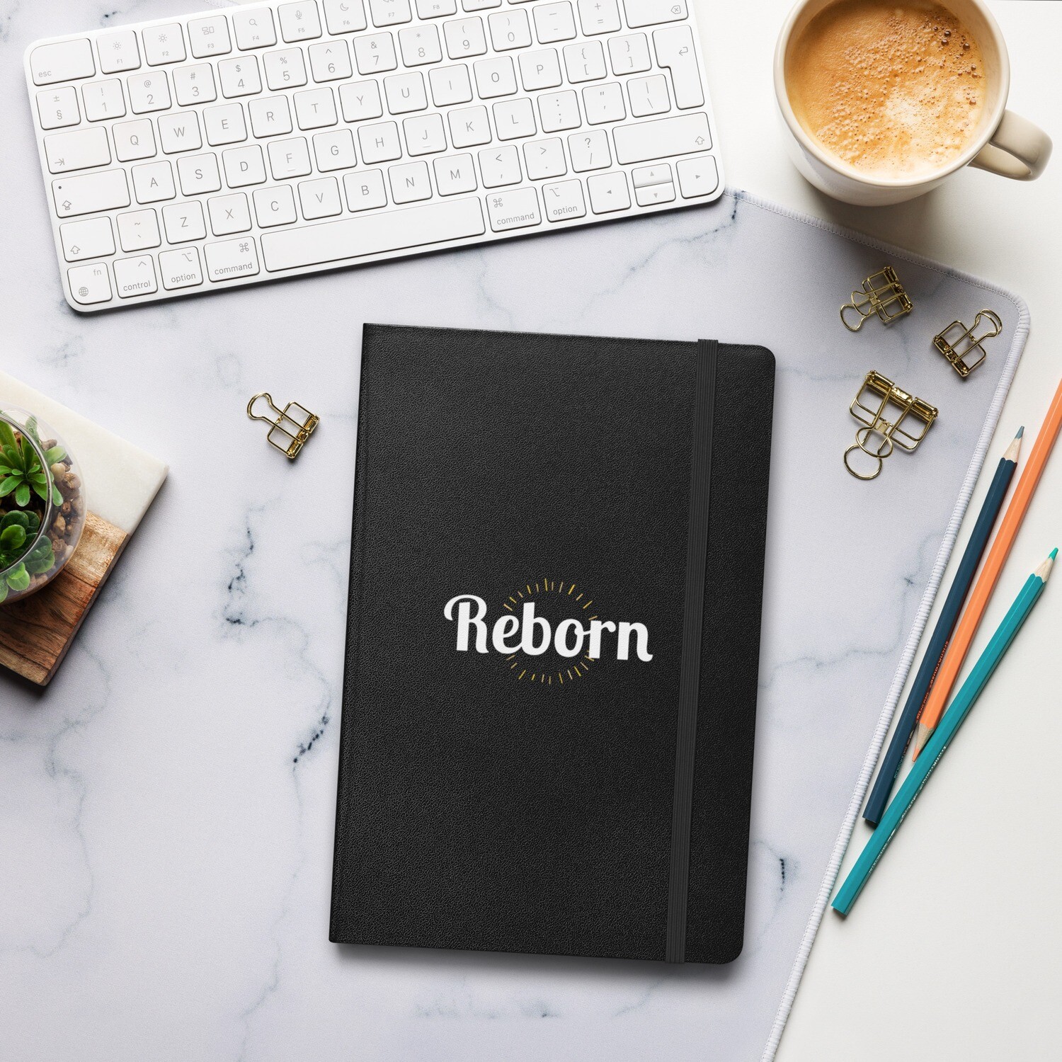 Reborn hardcover journal
