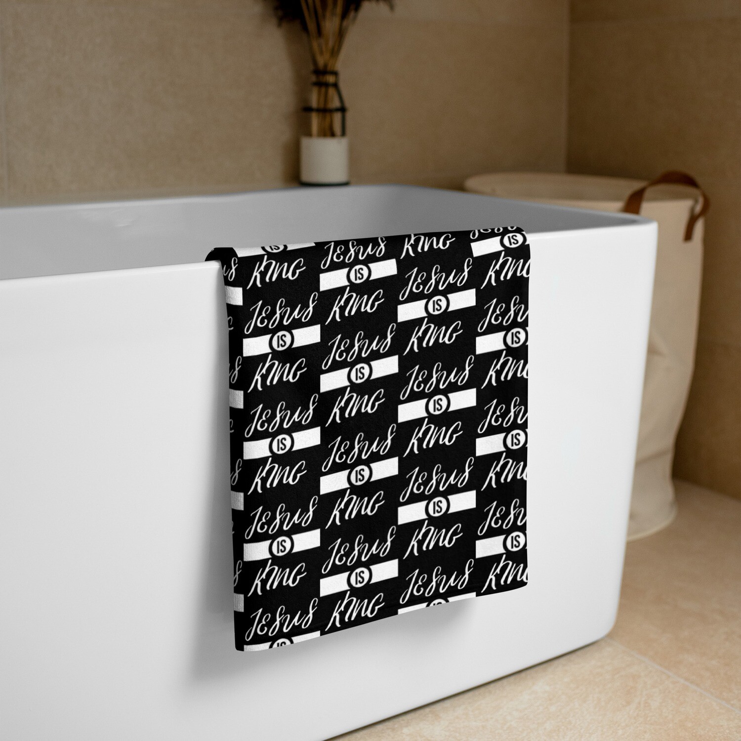 JESUS is KING Towel