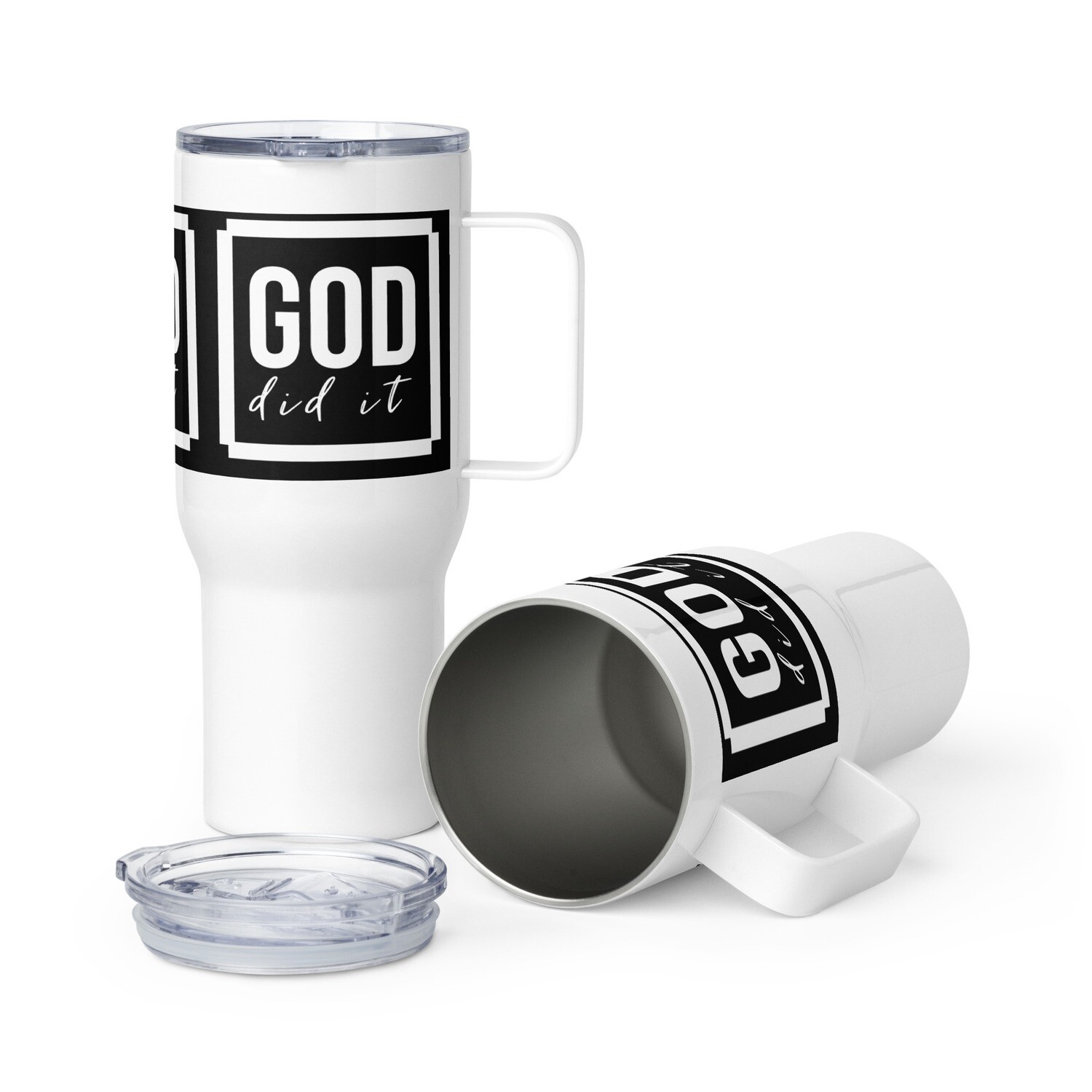 GOD did it tumbler